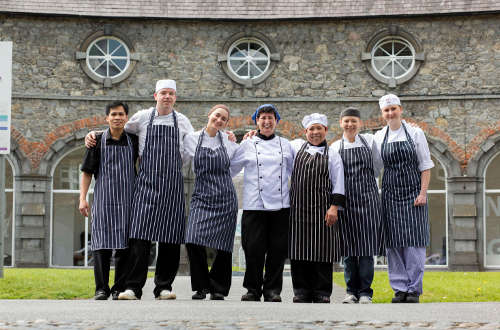 Team at Kilkenny Design Centre Restaurant
