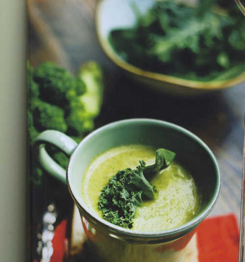 Broccoli & Kale Soup from Naked Paleo - Food stripped Bare, by Pat Divilly
