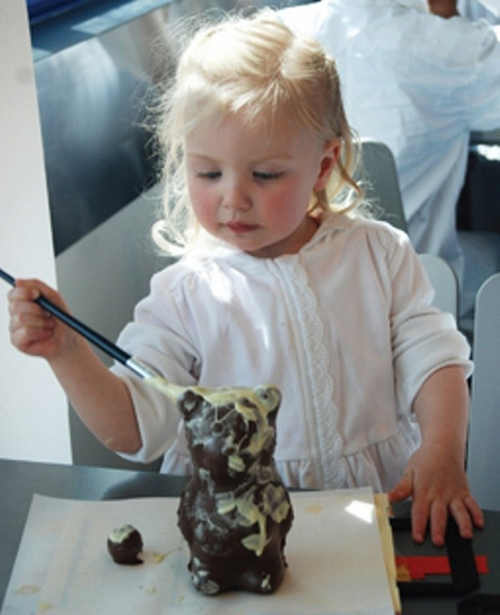 Cake Decorating at Butlers Chocolate Experience