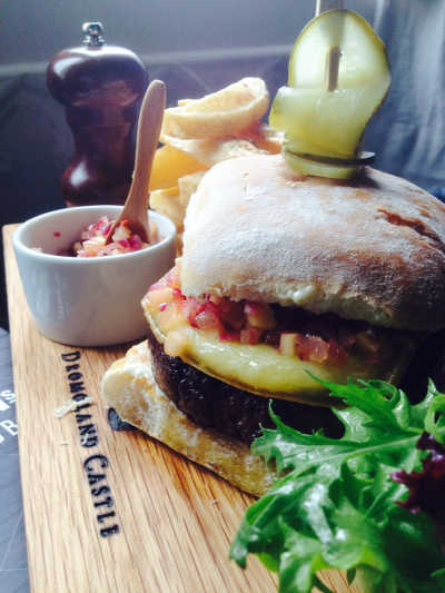 Billy’ Burgers with Chilli and Onion Salsa