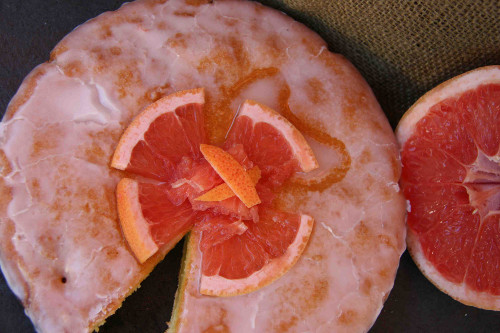 Grapefruit Drizzle Cake