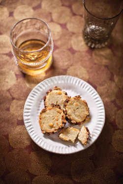 Blue Cheese and Pecan Crackers
