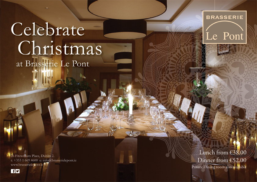 Christmas at Brasserie le Pont