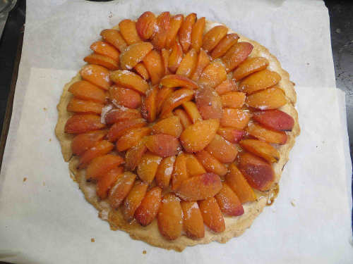 Apricot Tart - step 1