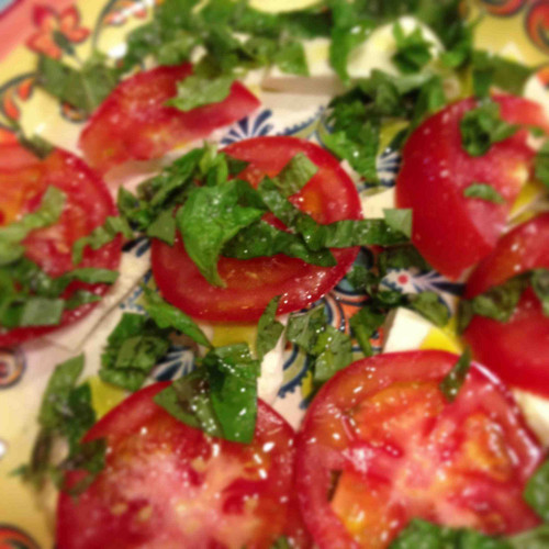 Texas Tomatoes with Olive Oil