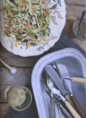 WHITE CABBAGE SALAD WITH DULSE