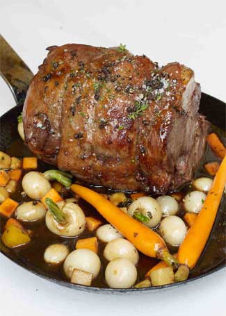 Braised Shoulder of Lamb