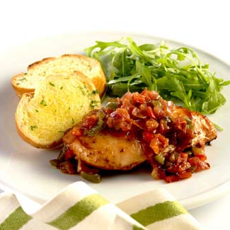 Honeyed Cajun Chicken with Mexican Salsa