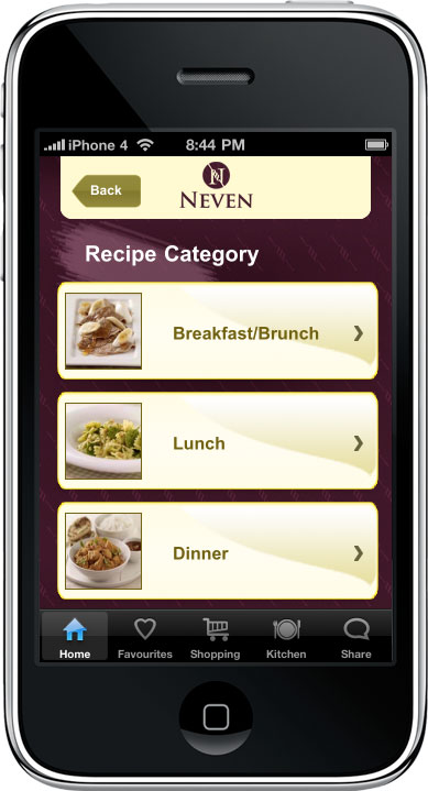 iCook with Neven - Neven Maguire Cooking App - Iphone ipad ipod touch