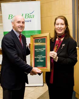 Irish Breakfast Awards 2011 - Hotel Winner - Kellys Resort hotel Rosslare Strand County Wexford Ireland