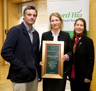 Family Friendly Hotel of the Year 2011 - Ballyvolane House Fermoy County Cork ireland