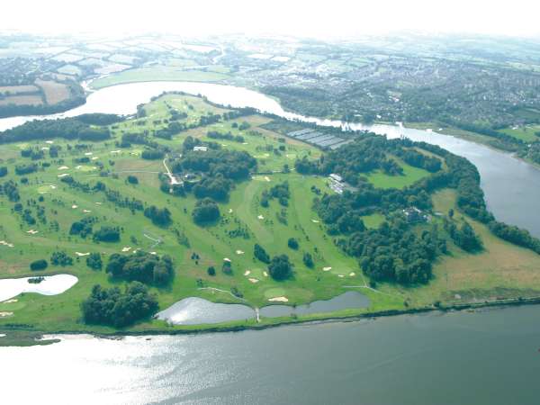 Aerial View of Waterford Castle GC