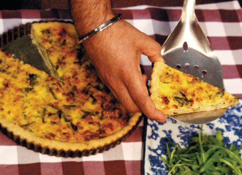 Sea Beet & Crab Tart