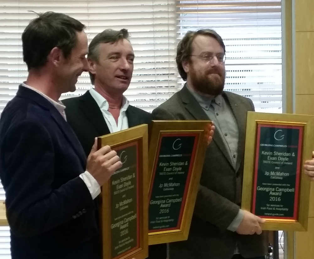 Georgina Campbell Award 2016 - Kevin Sheridan, Evan Doyle & Jp McMahon