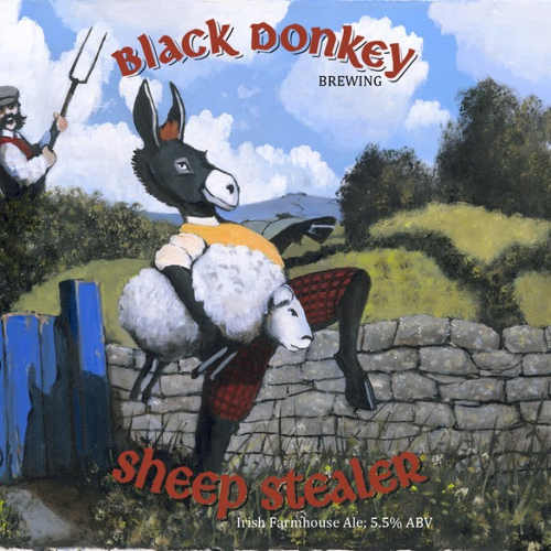 Black Donkey Brewing Sheep Stealer Irish Farmhouse Ale