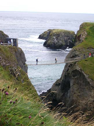 Carrick a Rede Rope Bridge - Ballintoy County Antrim Northern Ireland