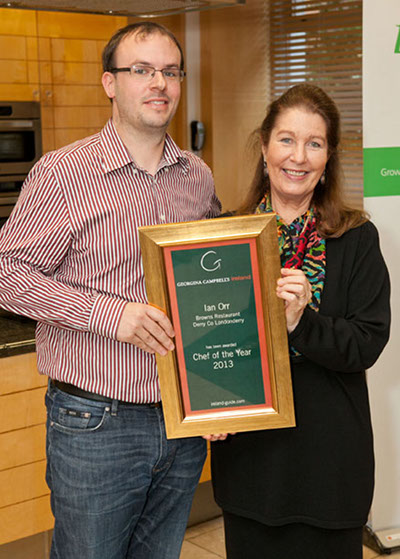 Chef of the Year 2013 - Ian Orr, Browns Restaurant & Champagne Lounge Derry City