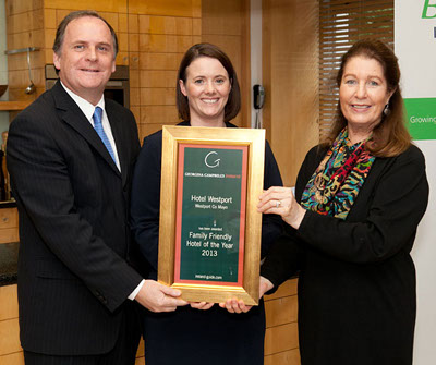 Georgina Campbell Family Friendly Hotel of the Year 2013 | Hotel Westport, Westport, Co Mayo