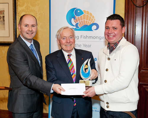 Fergal Quinn, Jason Whooley and George Stephens