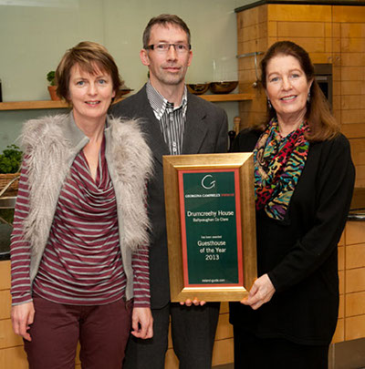 Guesthouse of the Year 2013 | Drumcreehy House, Ballyvaughan, Co Clare