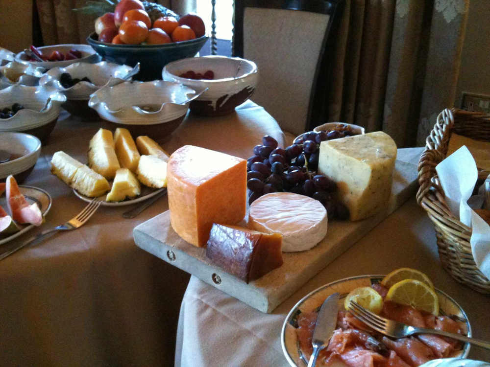 Hanora's Cottage Breakfast Buffet