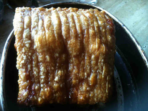 Roast Pork Crackling