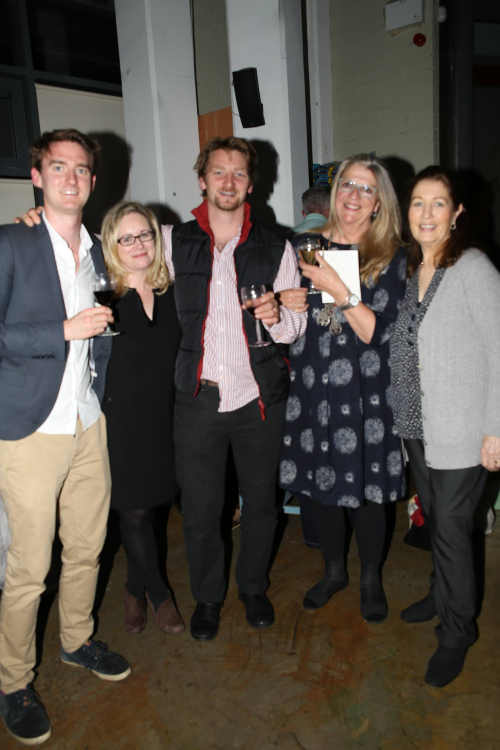 JR Ryall, Rena O'Donovan, Cullen Allen, Giana Ferguson & GeorginaCampbell at the Gubbeen book launch