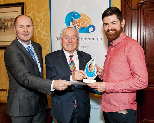 Jason Whooley, Fergal Quinn and Graham Rogerson