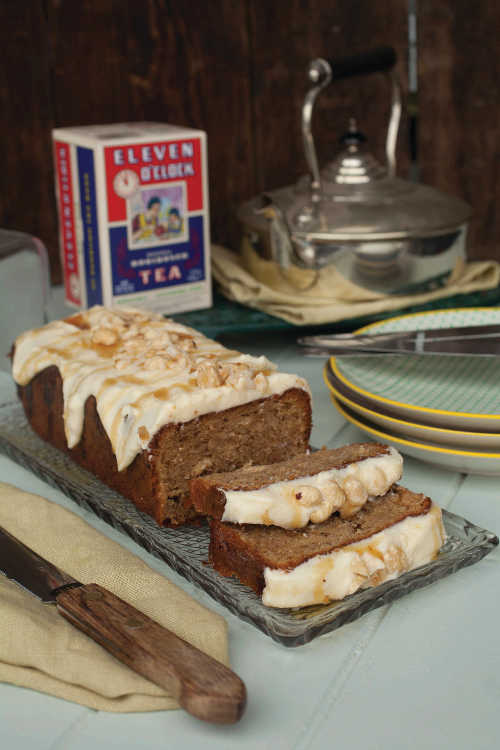 Parsnip and Hazelnut Tea Loaf