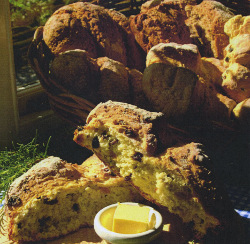 Rosemary and Raisin Soda Bread and Scones