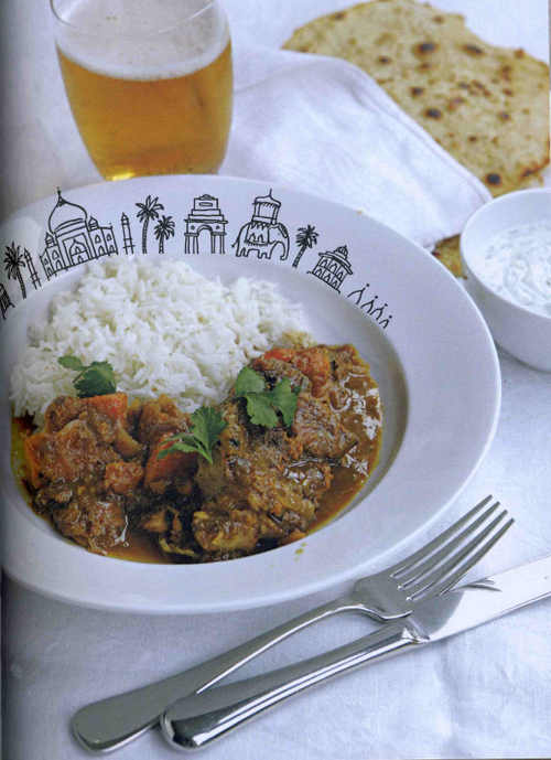 Lamb and squash curry