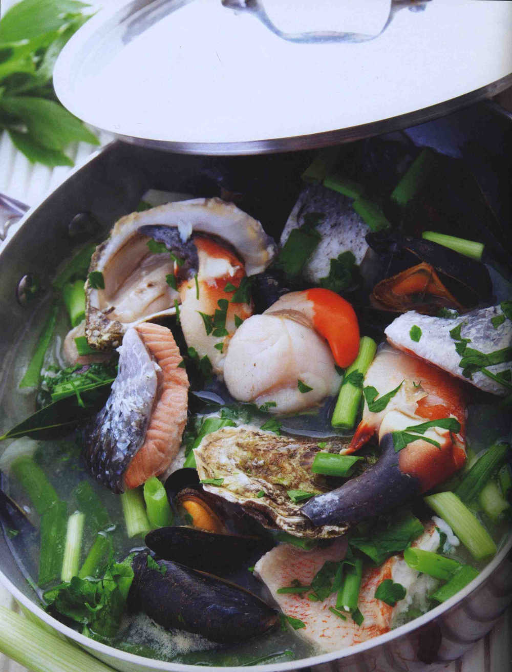 Seafood coddle