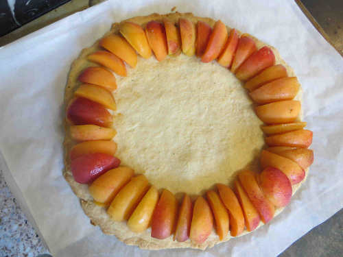 Apricot Tart - step 1