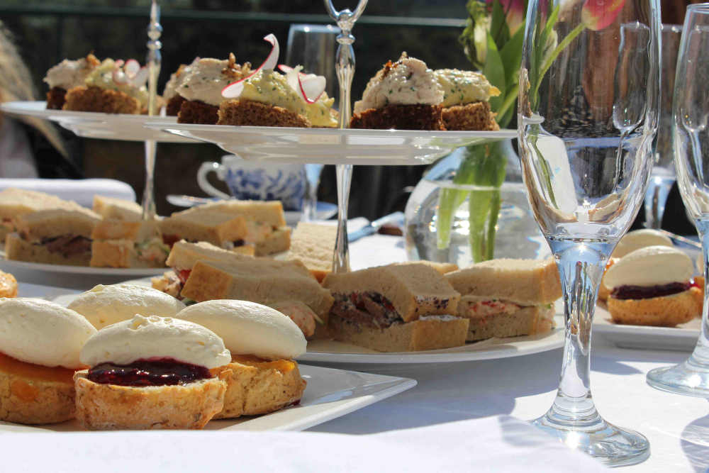 Afternoon Tea at Ballynahinch Castle (photo by Aoife Carrigy)