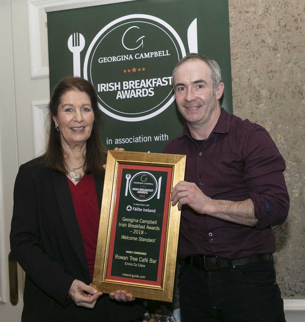 The Georgina Campbell Irish Breakfast Awards 2018 in association with Failte Ireland