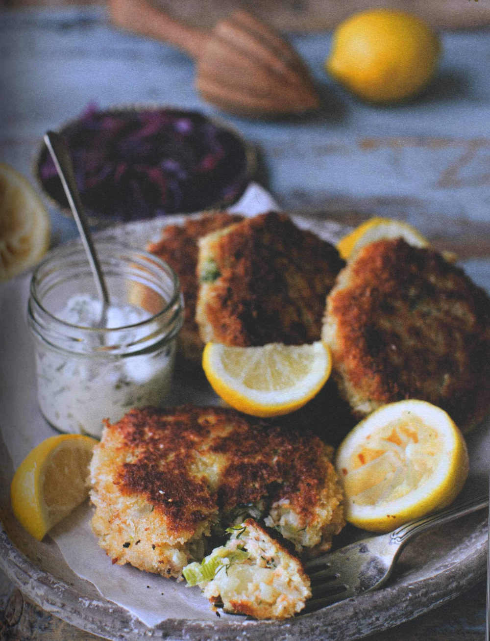 Gluten-Free Herby Smoked Trout Fish Cakes
