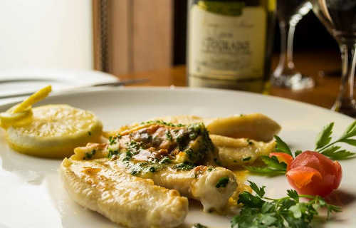 John Dory with Anchovy Butter