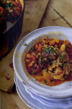 Braised lamb shanks with gremolata