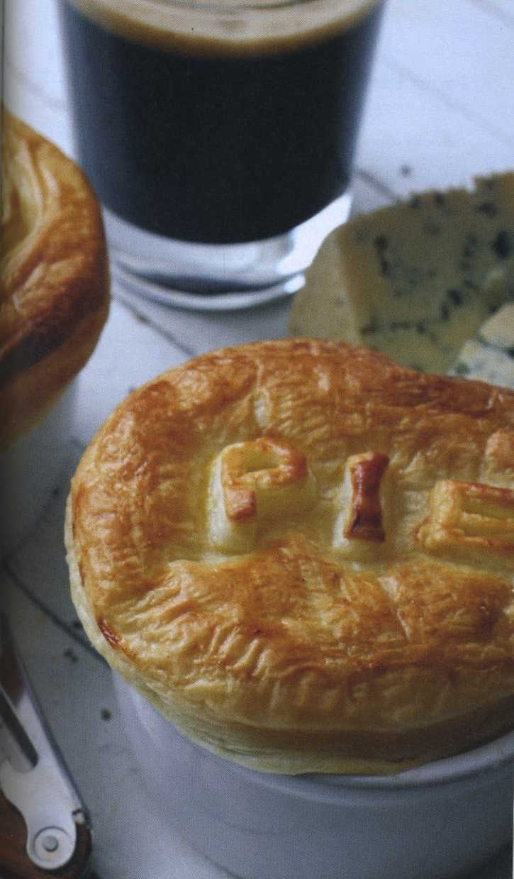 Beef, Beer and Blue Cheese Pot Pies