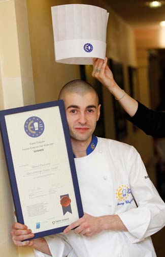 Kamil Dubanik - Euro-Toques Ireland Young Chef of the Year 2011