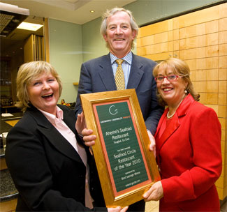 Seafood Circle Restaurant of the Year 2010 - Ahernes Seafood Restaurant, Youghal, Co Cork Ireland