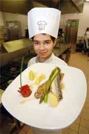 Peter Clifford - Winner of the Tesco Young Chef of the Year Award 2006