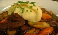 Beef & Guinness Stew - Wineport Lodge