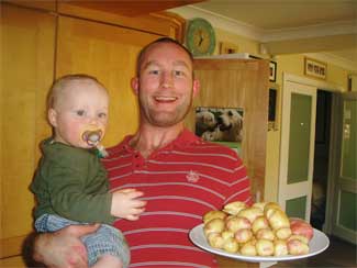 Allotment Potatoes - Bob Nixon