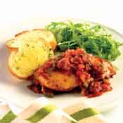 Recipe for Honeyed Cajun Chicken with Mexican Salsa Recipe 